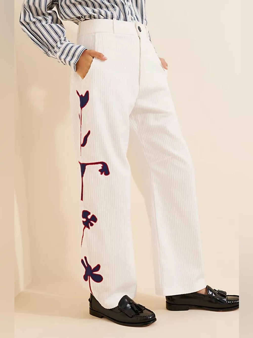 OhSevenDays ‘Ava’ Corduroy Trousers